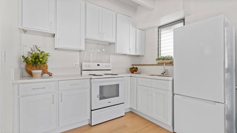 Floor plan for 1 bed, 1 bath, 338 sqft
